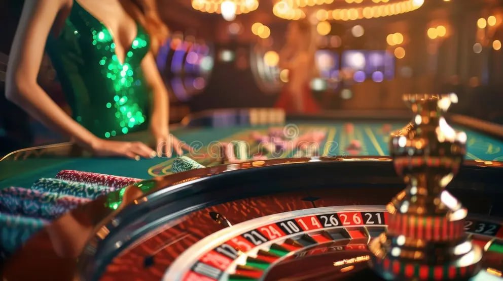 Mobile app interface showing live casino games